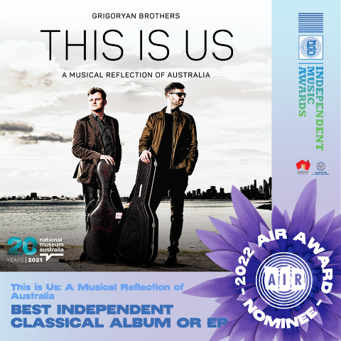 18/05/2022
2022 AIR Award Nomination for "This Is Us: A Musical Reflection of Australia"