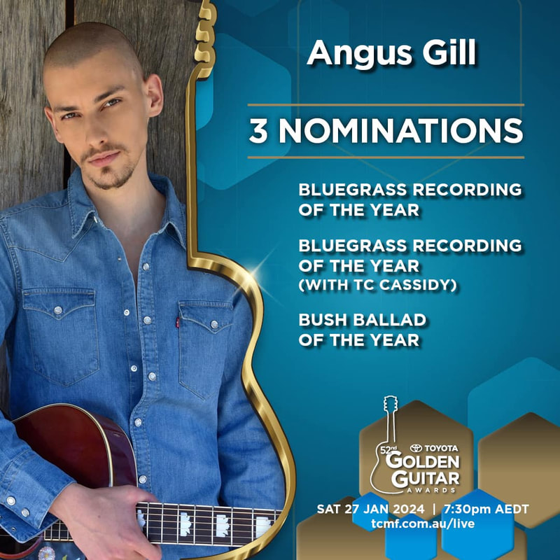 23/11/2023
Congratulations to Angus Gill on multiple 2024 Golden Guitar award nominations!